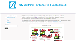 Desktop Screenshot of city-elektronik.de